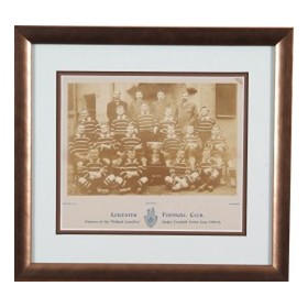 LEICESTER  RUGBY FOOTBALL CLUB 1898-99 TEAM PHOTOGRAPH