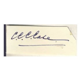 CECIL CASE CRICKET AUTOGRAPH
