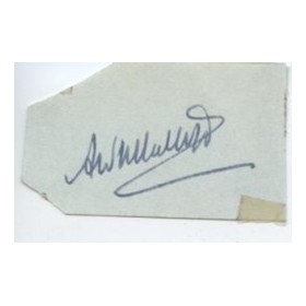 ANTHONY MALLETT CRICKET AUTOGRAPH