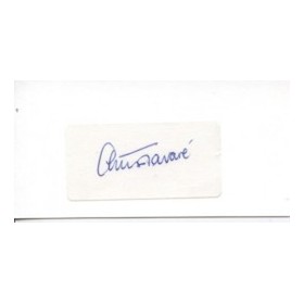 CHRIS TAVARE CRICKET AUTOGRAPH