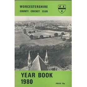 WORCESTERSHIRE COUNTY CRICKET CLUB YEAR BOOK 1980