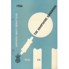 HAMPSHIRE COUNTY CRICKET CLUB ILLUSTRATED HANDBOOK 1966