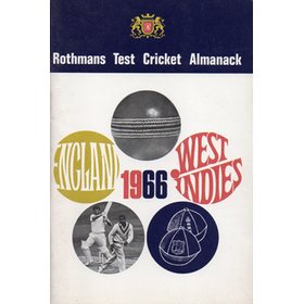 ROTHMANS TEST CRICKET ALMANACK: 1966 ENGLAND - WEST INDIES