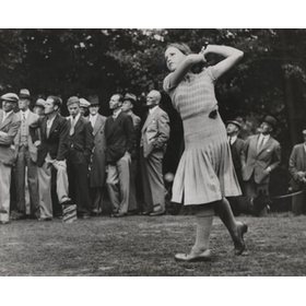 NANCY JUPP 1934 (STOKE POGES) GOLF PHOTOGRAPH