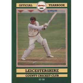 LEICESTERSHIRE COUNTY CRICKET CLUB 1989 YEAR BOOK