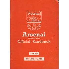 ARSENAL FOOTBALL CLUB 1967-68 OFFICIAL HANDBOOK