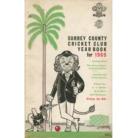 SURREY COUNTY CRICKET CLUB YEAR BOOK FOR 1969