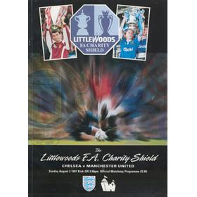 CHELSEA V MANCHESTER UNITED 1997 (CHARITY SHIELD) FOOTBALL PROGRAMME