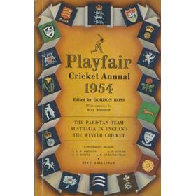 PLAYFAIR CRICKET ANNUAL 1954