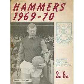 HAMMERS 1969-70 OFFICIAL BROCHURE