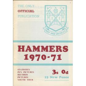 HAMMERS 1970-71 OFFICIAL BROCHURE