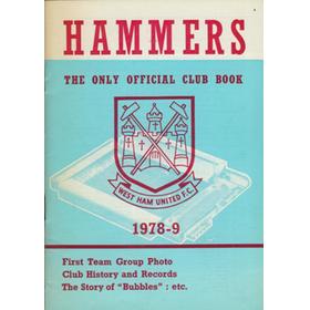 THE HAMMERS 1978-9: THE ONLY OFFICIAL CLUB BOOK