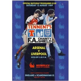 ARSENAL V LIVERPOOL 1989 (CHARITY SHIELD) FOOTBALL PROGRAMME