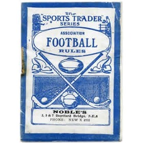 ASSOCIATION FOOTBALL RULES