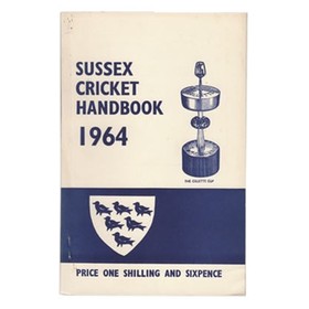 OFFICIAL SUSSEX CRICKET HANDBOOK 1964