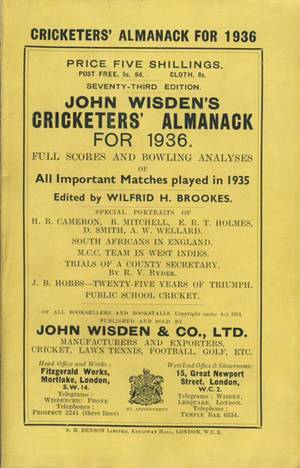 Wisden 1920-39