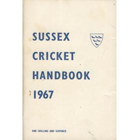 OFFICIAL SUSSEX CRICKET HANDBOOK 1967