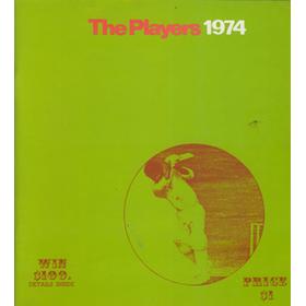 THE PLAYERS 1974 - ENGLAND CRICKET TOUR TO THE WEST INDIES 