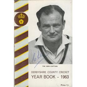 DERBYSHIRE COUNTY CRICKET YEAR BOOK 1963