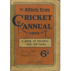 ATHLETIC NEWS CRICKET ANNUAL 1923