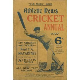 ATHLETIC NEWS CRICKET ANNUAL 1927