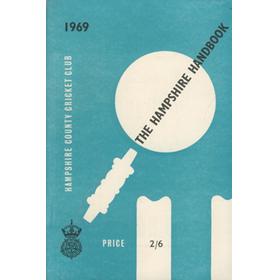 HAMPSHIRE COUNTY CRICKET CLUB ILLUSTRATED HANDBOOK 1969
