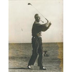KING EDWARD VIII GOLF PHOTOGRAPH