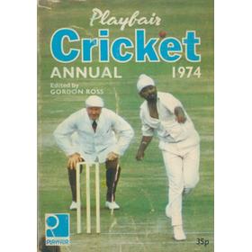PLAYFAIR CRICKET ANNUAL 1974
