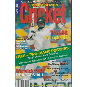 ABC CRICKET BOOK: ENGLAND TOUR OF AUSTRALIA 1998-99
