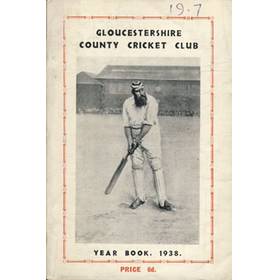GLOUCESTERSHIRE COUNTY CRICKET CLUB  YEAR BOOK 1938