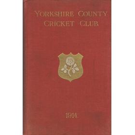 YORKSHIRE COUNTY CRICKET CLUB 1914 [ANNUAL]