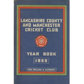 OFFICIAL HANDBOOK OF THE LANCASHIRE COUNTY AND MANCHESTER CRICKET CLUB 1953