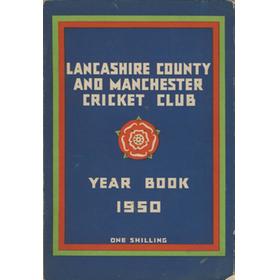 OFFICIAL HANDBOOK OF THE LANCASHIRE COUNTY AND MANCHESTER CRICKET CLUB 1950