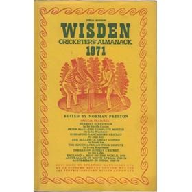 WISDEN CRICKETERS