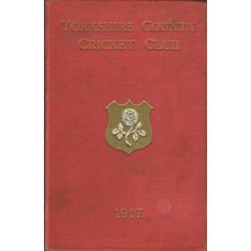 YORKSHIRE COUNTY CRICKET CLUB 1917 [ANNUAL]