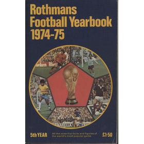 ROTHMANS FOOTBALL YEARBOOK 1974-75