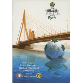 FEYENOORD V BORUSSIA DORTMUND 2002 (UEFA CUP FINAL) FOOTBALL PROGRAMME