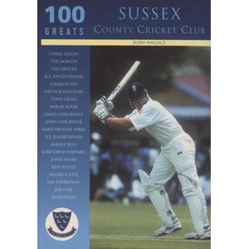 100 GREATS - SUSSEX COUNTY CRICKET CLUB