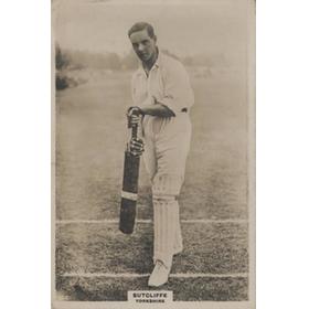 HERBERT SUTCLIFFE (YORKSHIRE) LARGE "PINNACE" CARD