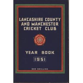 OFFICIAL HANDBOOK OF THE LANCASHIRE COUNTY AND MANCHESTER CRICKET CLUB 1951