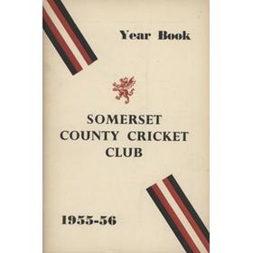 SOMERSET COUNTY CRICKET CLUB YEARBOOK 1955-56