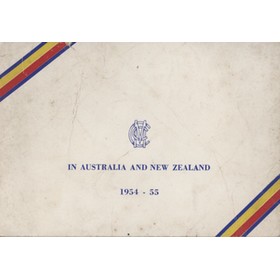 ENGLAND CRICKET TOUR 1954-55 CHRISTMAS CARD - FROM DENIS COMPTON TO BAGENAL HARVEY