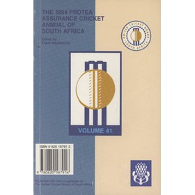 THE 1994 PROTEA CRICKET ANNUAL OF SOUTH AFRICA