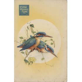 AUSTRALIA 1957-58 SIGNED CRICKET ITINERARY