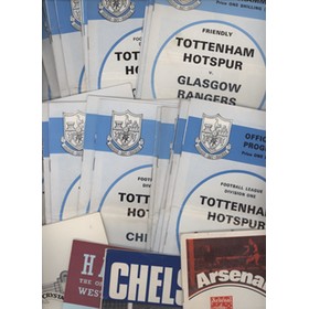 TOTTENHAM HOTSPUR 1970-71 FOOTBALL PROGRAMMES (FULL SET OF HOME MATCHES)