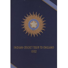 INDIAN CRICKET TOUR TO ENGLAND 1932 BROCHURE