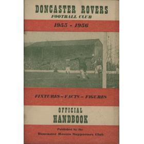 DONCASTER ROVERS FC 1955-56 OFFICIAL HANDBOOK