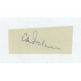 CHARLIE PALMER (WORCESTERSHIRE, LEICESTERSHIRE & ENGLAND) CRICKET AUTOGRAPH