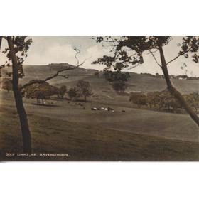 DEWSBURY GOLF CLUB (YORKSHIRE) GOLF POSTCARD
