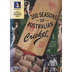 200 SEASONS OF AUSTRALIAN CRICKET